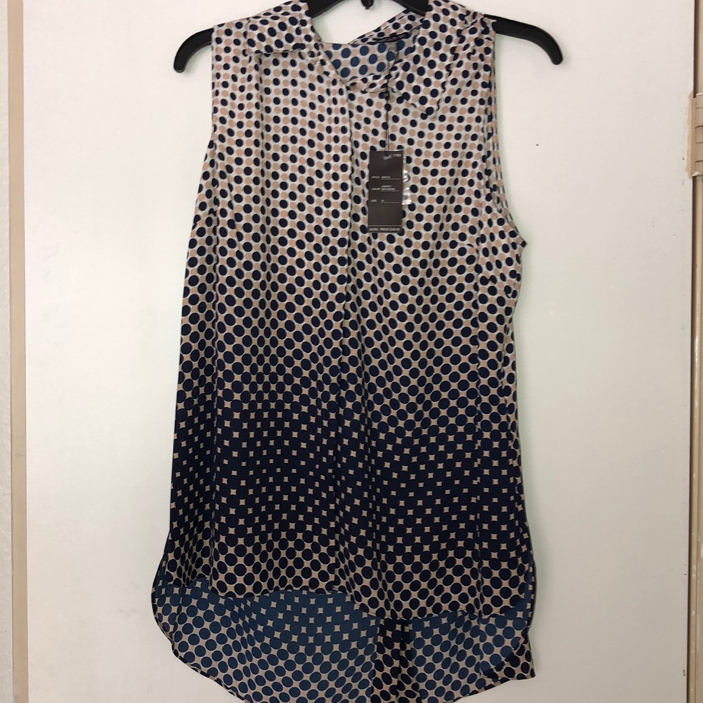 Jessica Rose NWT size CL sleeveless blouse